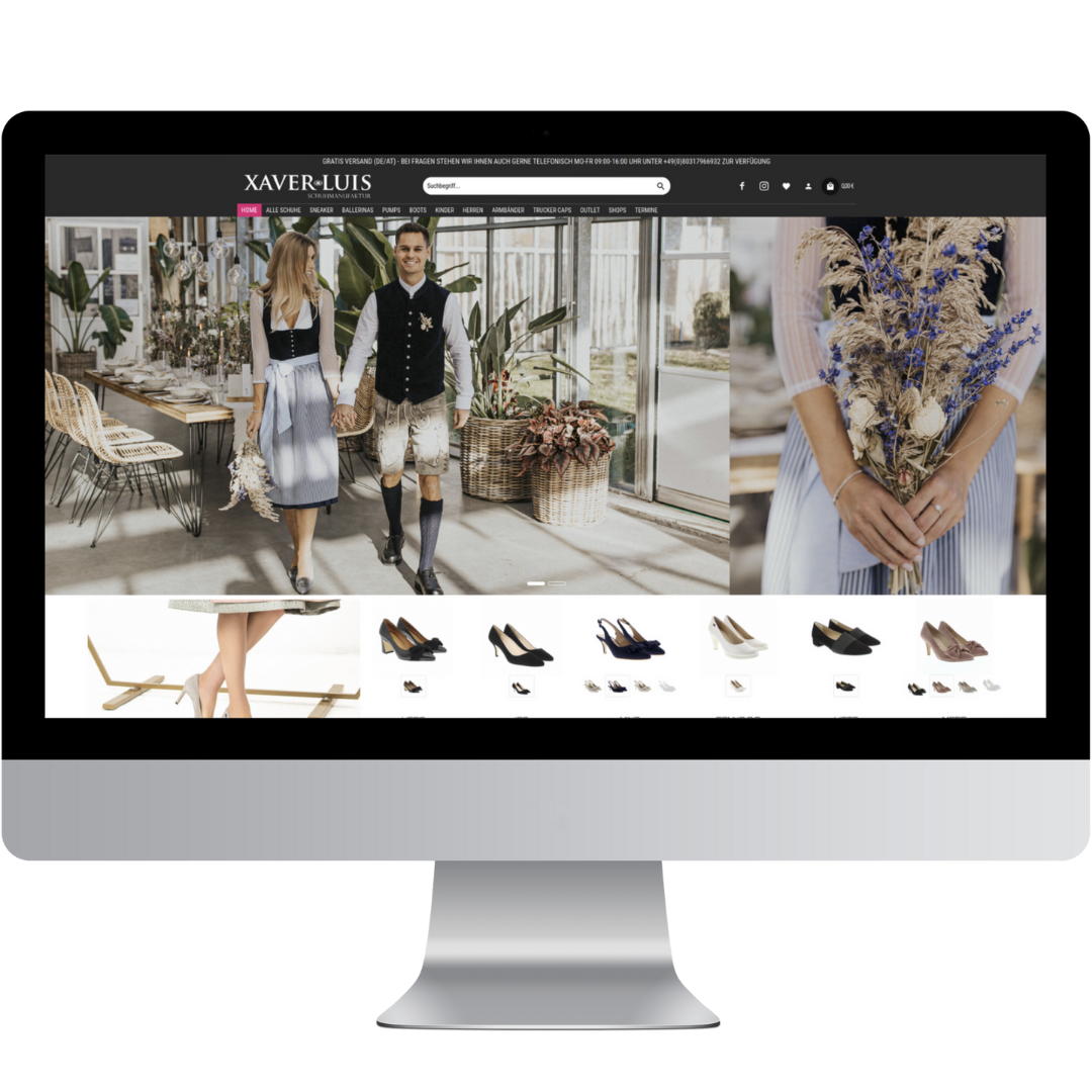 Xaver Luis – Webdesign Referenz Rosenheim